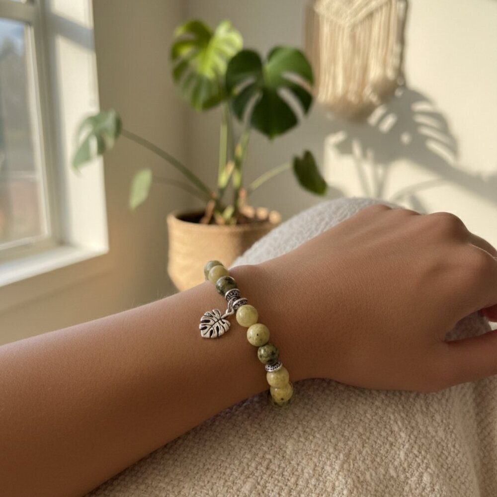 Designs by Forte Artisan Stretch Bracelet | Boho Minimalist Stacking Jewelry